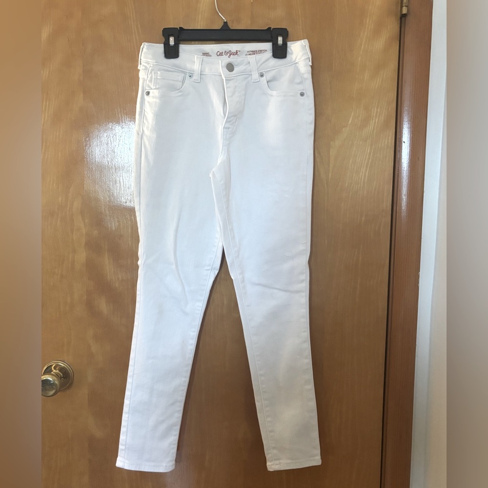 Cat & Jack White Jeans never worn